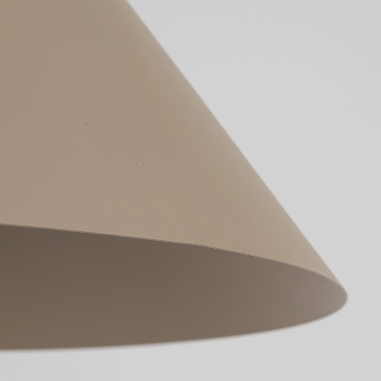 Pendant light M – cone shape, salmon, E27