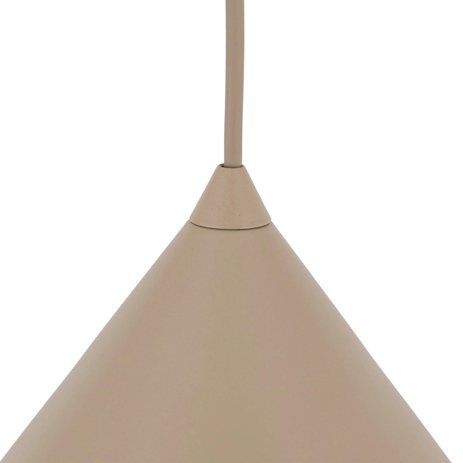 Pendant light M – cone shape, salmon, E27