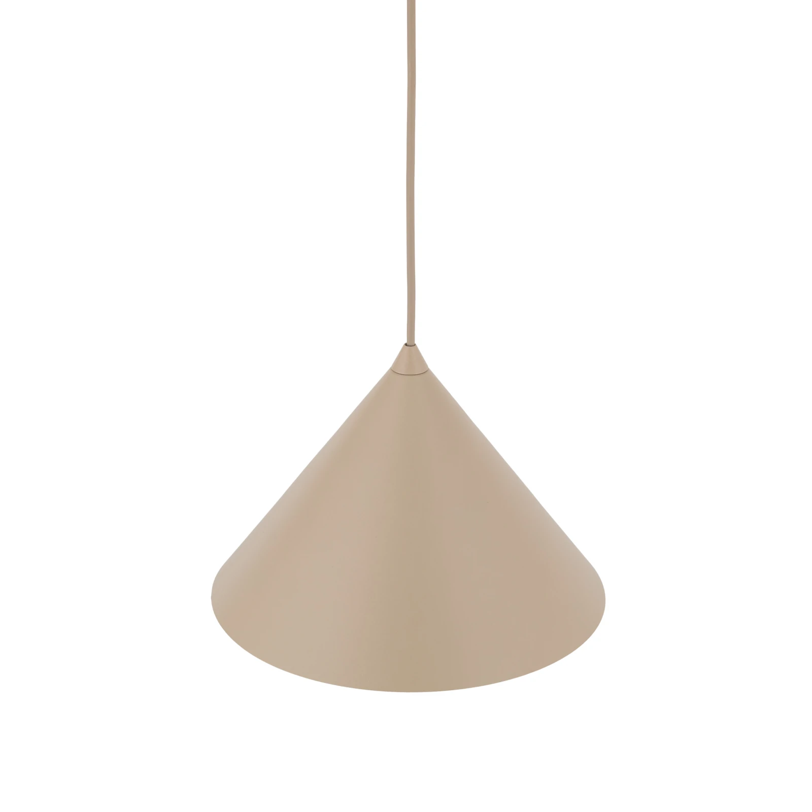 Pendant light M – cone shape, salmon, E27