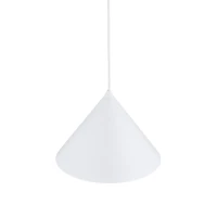 CONO M pendant light – cone shape, white, E27 - Image 5
