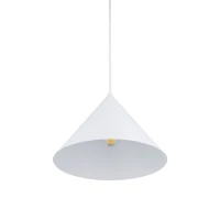 CONO M pendant light – cone shape, white, E27 - Image 6