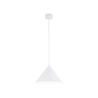 CONO M pendant light – cone shape, white, E27 - Image 8