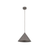 Pendant light M – conical, brown, E27 - Image 2