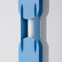 Wall lamp 91 cm – linear, azure, LED 3000K - Image 5