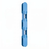 Wall lamp 91 cm – linear, azure, LED 3000K - Image 2