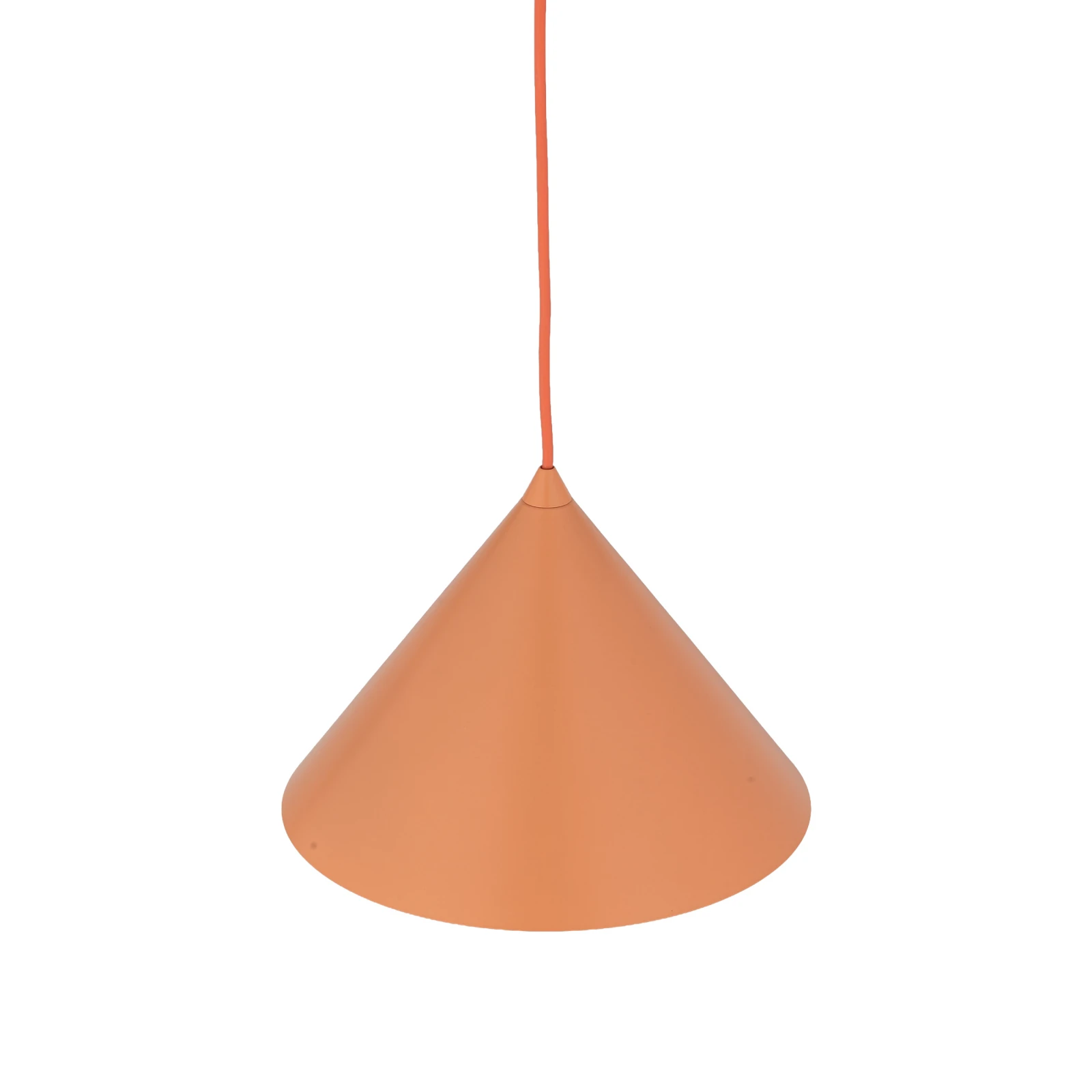 Pakabinamas šviestuvas CONO E27, 15 W, oranžinis