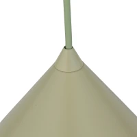 Pendant light M – conical, pistachio, E27 - Image 3
