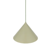 Pendant light M – conical, pistachio, E27 - Image 4