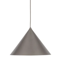 Pendant light L – conical, brown, E27 - Image 6