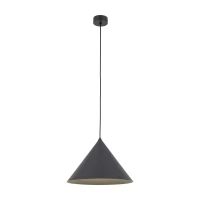 CONO L pendant light 15 W – conical, black, E27 socket - Image 7