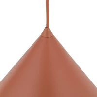 CONO pakabinamas šviestuvas, oranžinis, E27, 15 W - Nuotrauka 4
