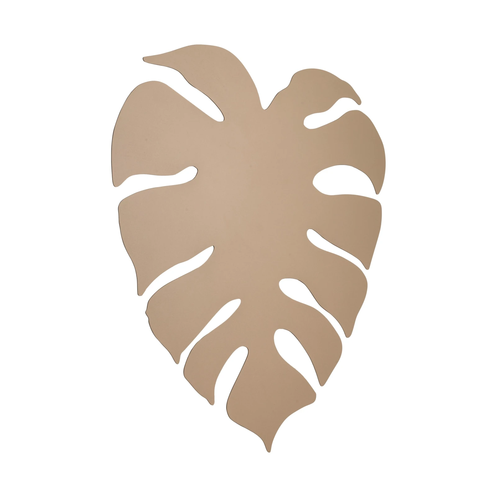 Wall light 4x8 W – XL leaf shape, beige, G9