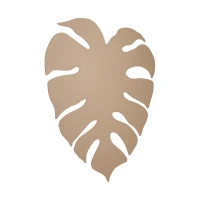 Wall light 4x8 W – XL leaf shape, beige, G9 - Image 4