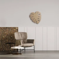 Wall light 4x8 W – XL leaf shape, beige, G9 - Image 1