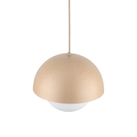 Pakabinamas šviestuvas BONO, vidutinis, 1x15 W, E27, smėlio spalvos - Nuotrauka 4