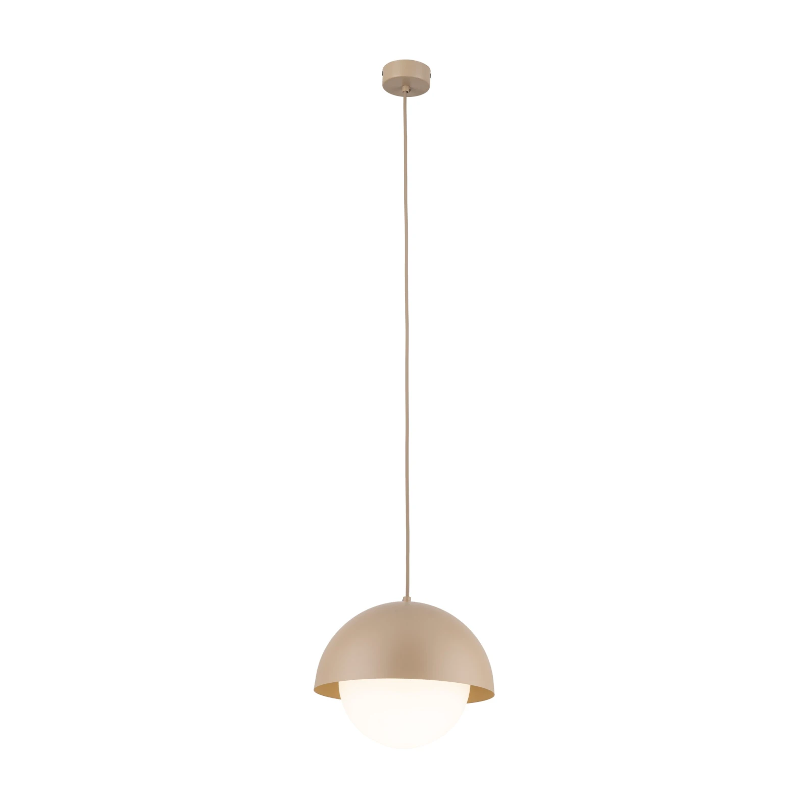 Pakabinamas šviestuvas BONO, vidutinis, 1x15 W, E27, smėlio spalvos