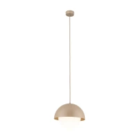 Pakabinamas šviestuvas BONO, vidutinis, 1x15 W, E27, smėlio spalvos - Nuotrauka 5