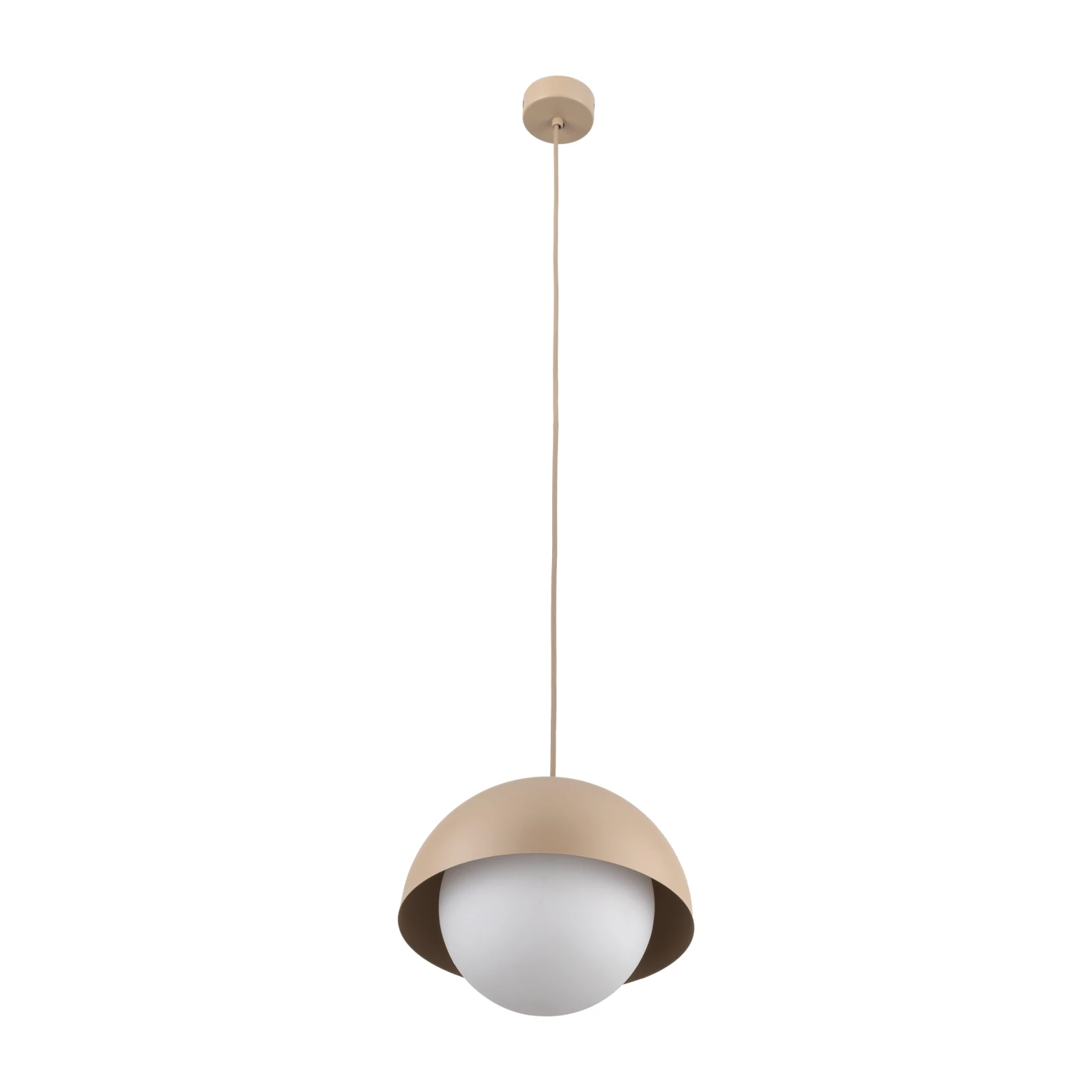 Pakabinamas šviestuvas BONO, vidutinis, 1x15 W, E27, smėlio spalvos