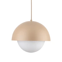 Pakabinamas šviestuvas BONO, vidutinis, 1x15 W, E27, smėlio spalvos - Nuotrauka 8