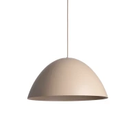 Pendant light 1x15 W – round 50 cm shade, beige, E27 - Image 6