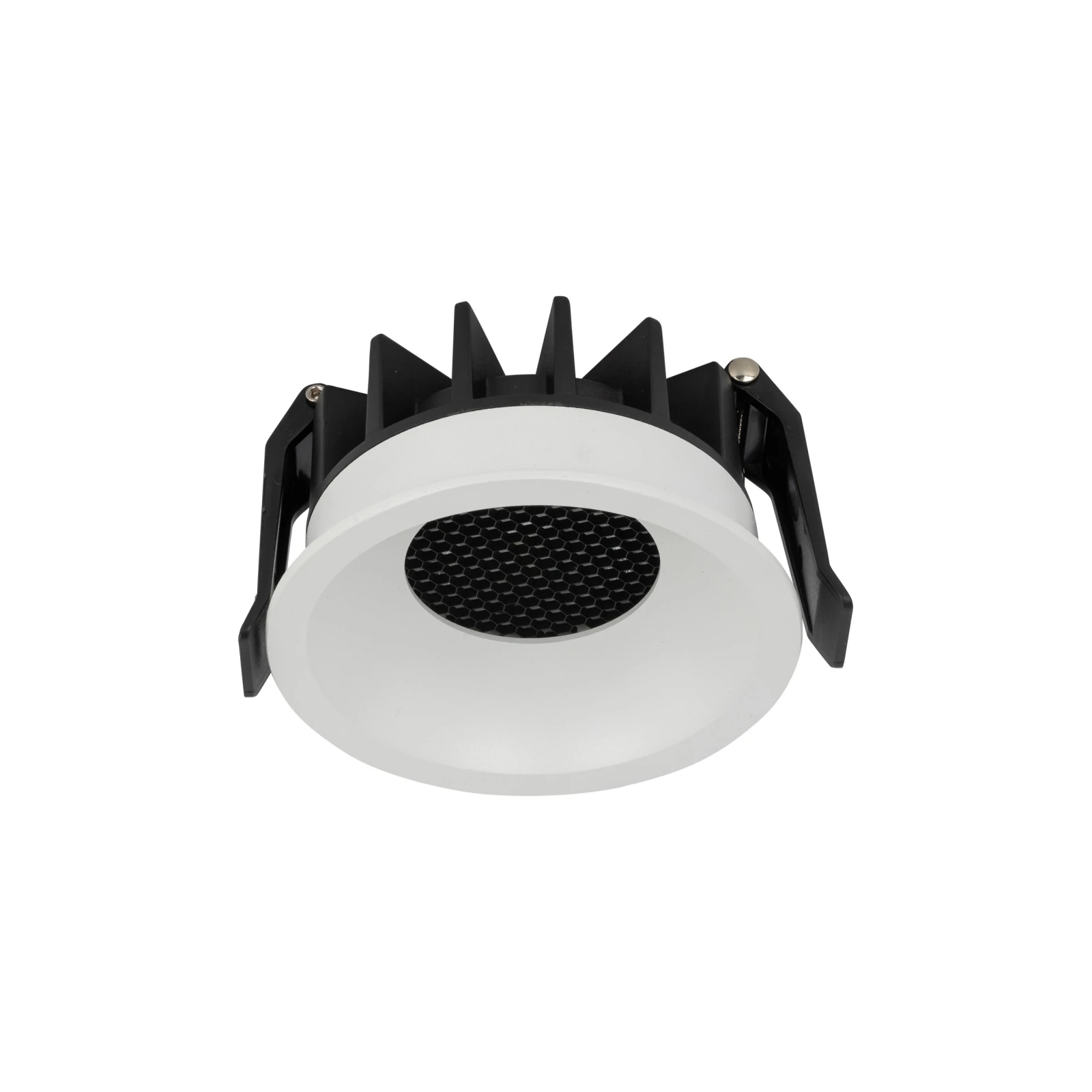 Recessed LED spotlight 12W – round, white, CCT