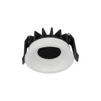 Recessed LED spotlight 12W – round, white, CCT - Image 1