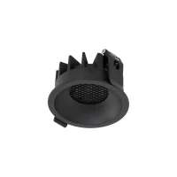 Recessed LED spotlight 12W – round, black, CCT - Image 2