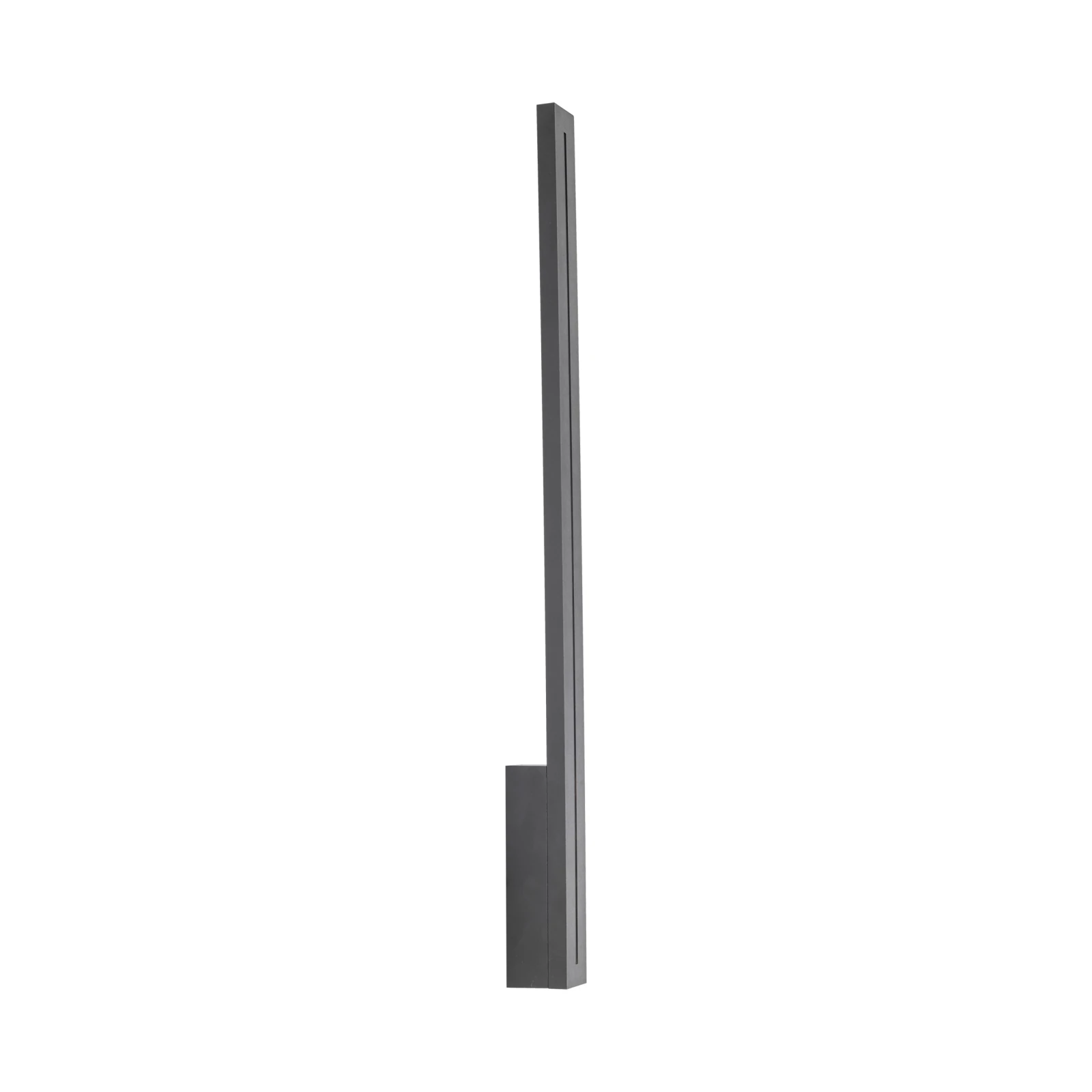 Outdoor LED wall light 12 W – linear, grey white, IP65