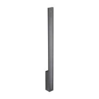 Outdoor LED wall light 12 W – linear, grey white, IP65 - Image 5