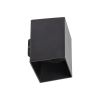 CUBE sieninis LED šviestuvas, 5 W, juodas, IP54 - Nuotrauka 6