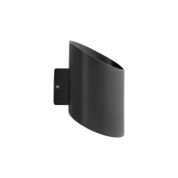 VERTO sieninis LED šviestuvas, 5 W, juodas, IP54 - Nuotrauka 6