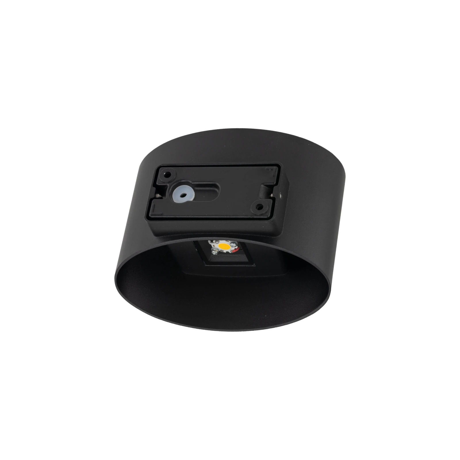 VERTO sieninis LED šviestuvas, 5 W, juodas, IP54