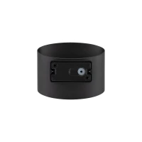 VERTO sieninis LED šviestuvas, 5 W, juodas, IP54 - Nuotrauka 11