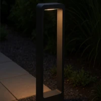 Outdoor floor lamp 10 W – black, IP54, warm LED - Image 6