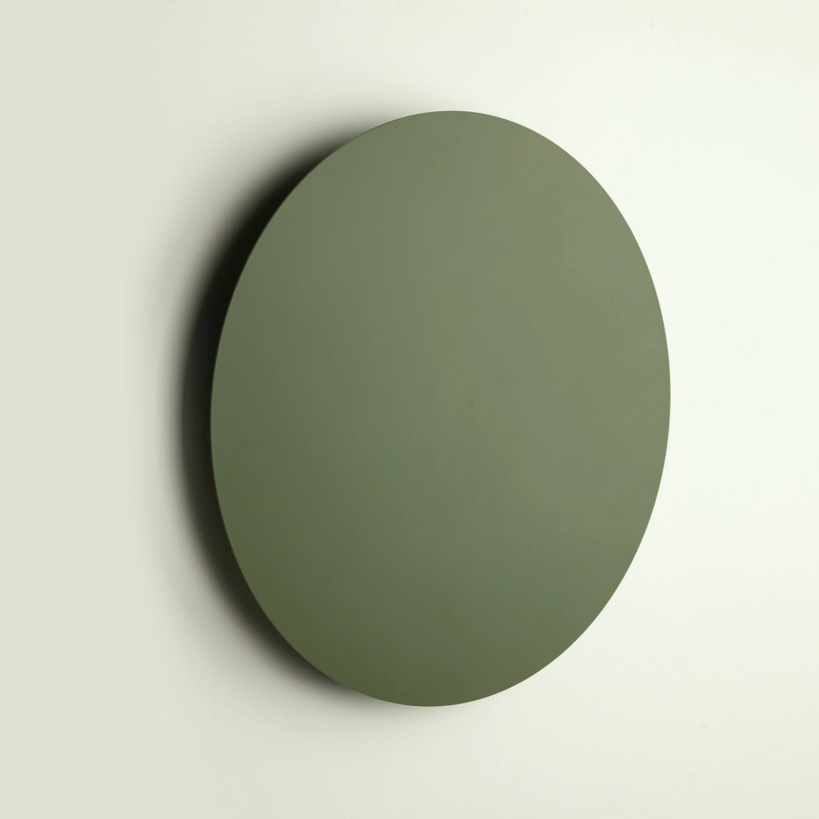 Wall light 40 cm – round, green, decorative glow