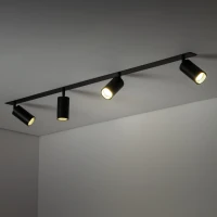 Recessed ceiling light 4xGU10 – black, directional - Image 3