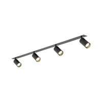 Recessed ceiling light 4xGU10 – black, directional - Image 12