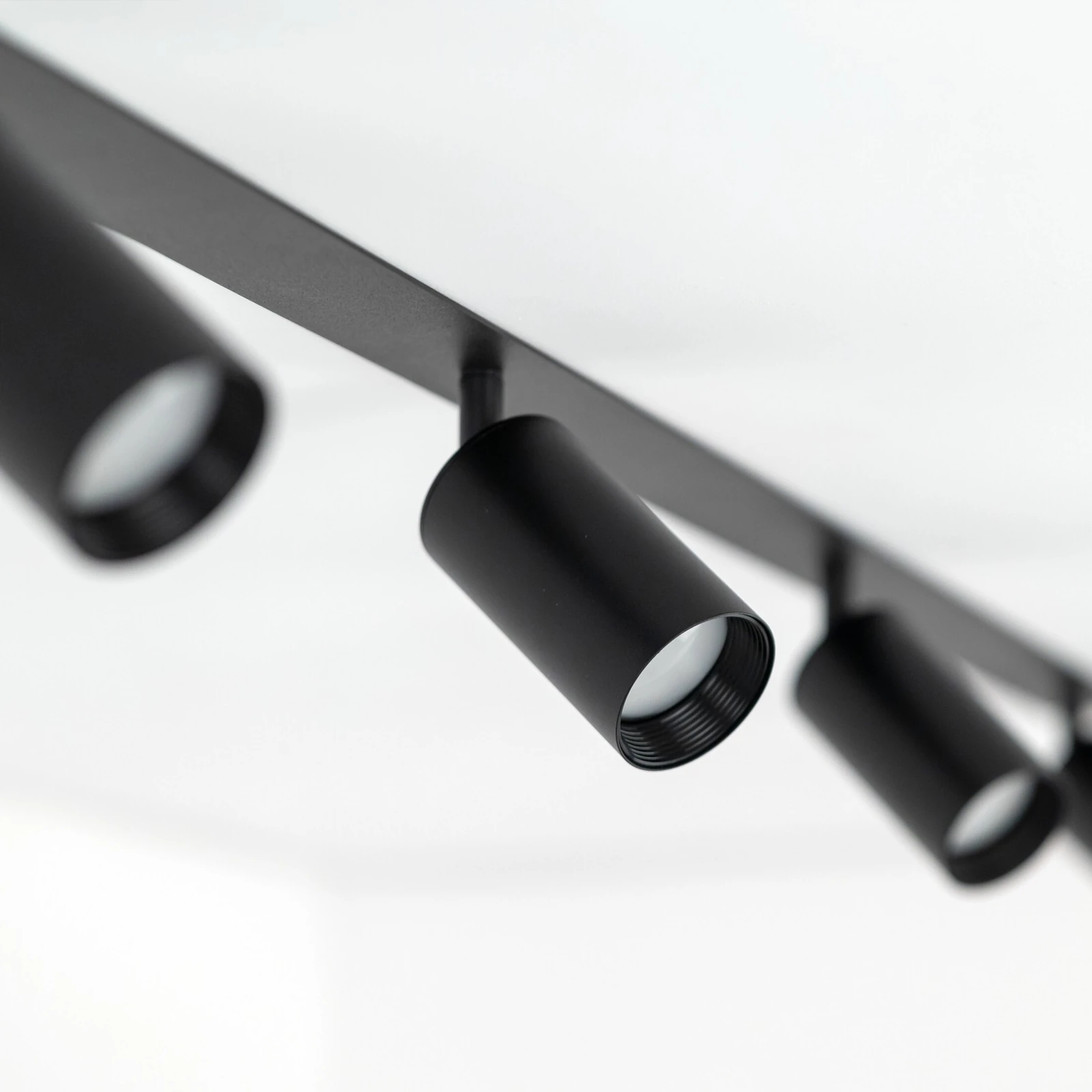 Recessed ceiling light 4xGU10 – black, directional