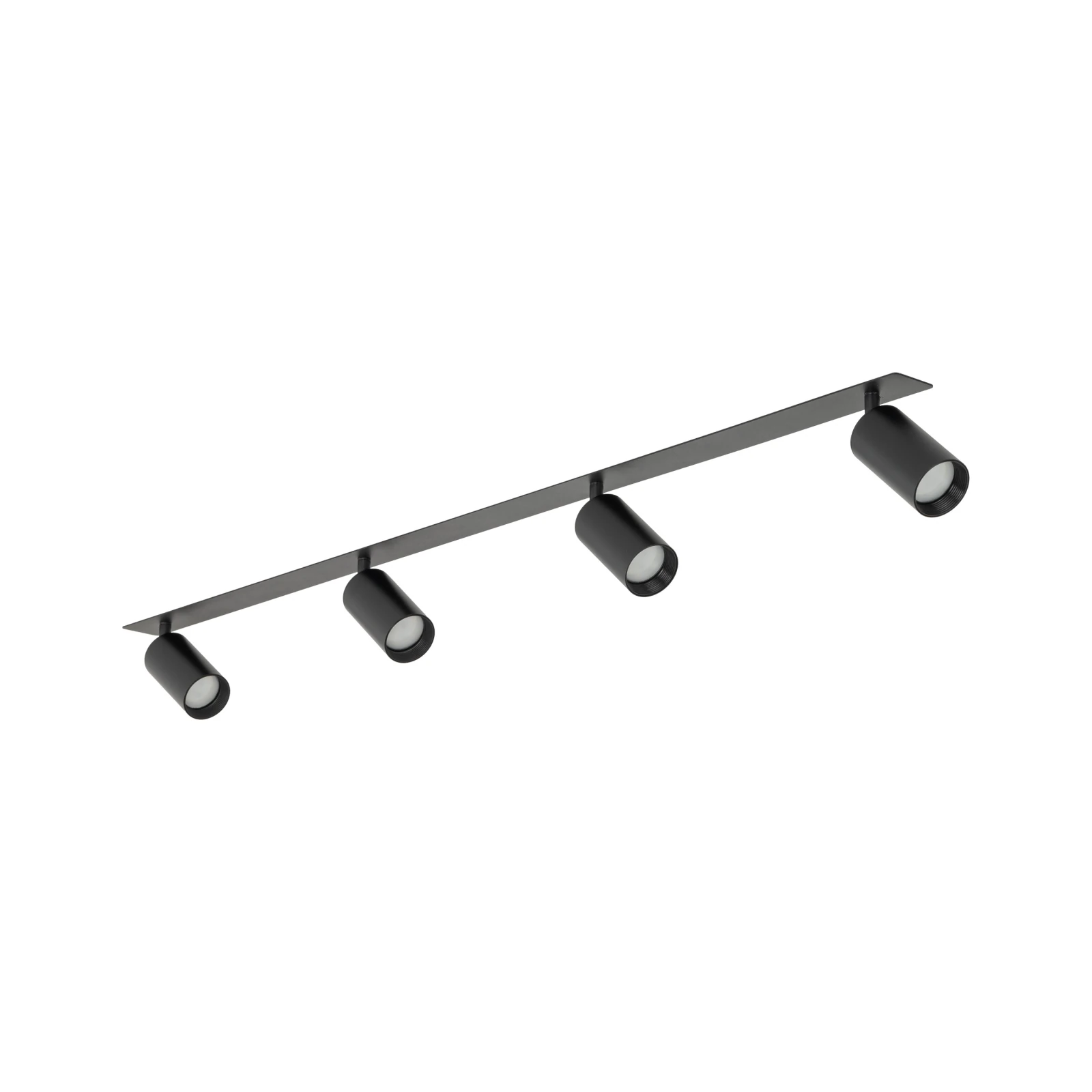 Recessed ceiling light 4xGU10 – black, directional