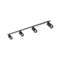 Recessed ceiling light 4xGU10 – black, directional - Image 10