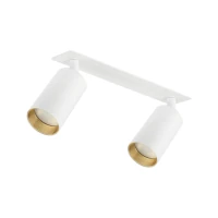 AMIS recessed 2 x 10 W fixture – white, adjustable GU10 - Image 1