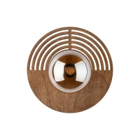LUNAR WOOD sieninis šviestuvas 25 cm, medžio, G9 - Nuotrauka 6