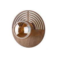 LUNAR WOOD sieninis šviestuvas 25 cm, medžio, G9 - Nuotrauka 2