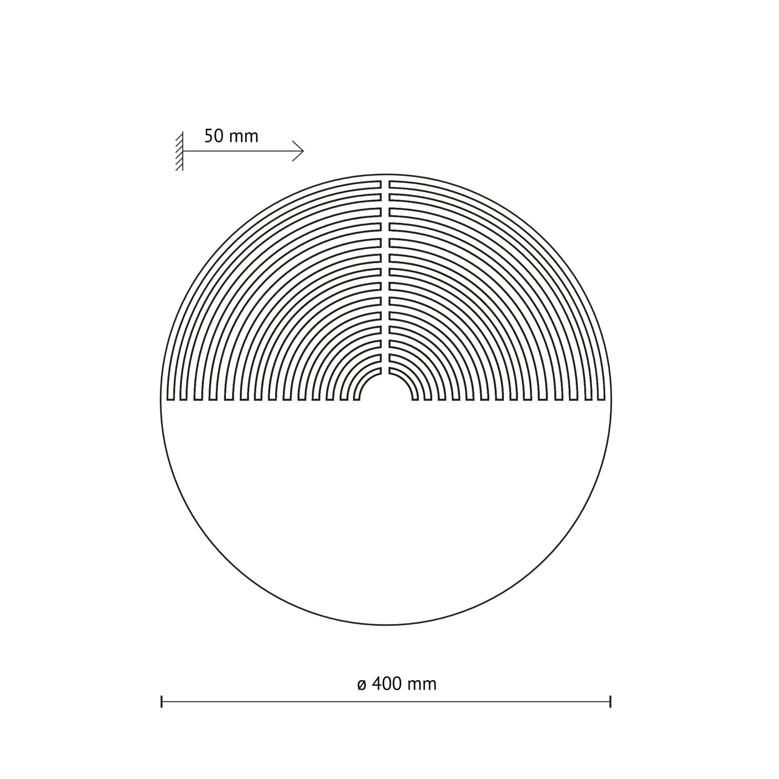 Wall light 2xG9 – wooden panel, brown, openwork detail