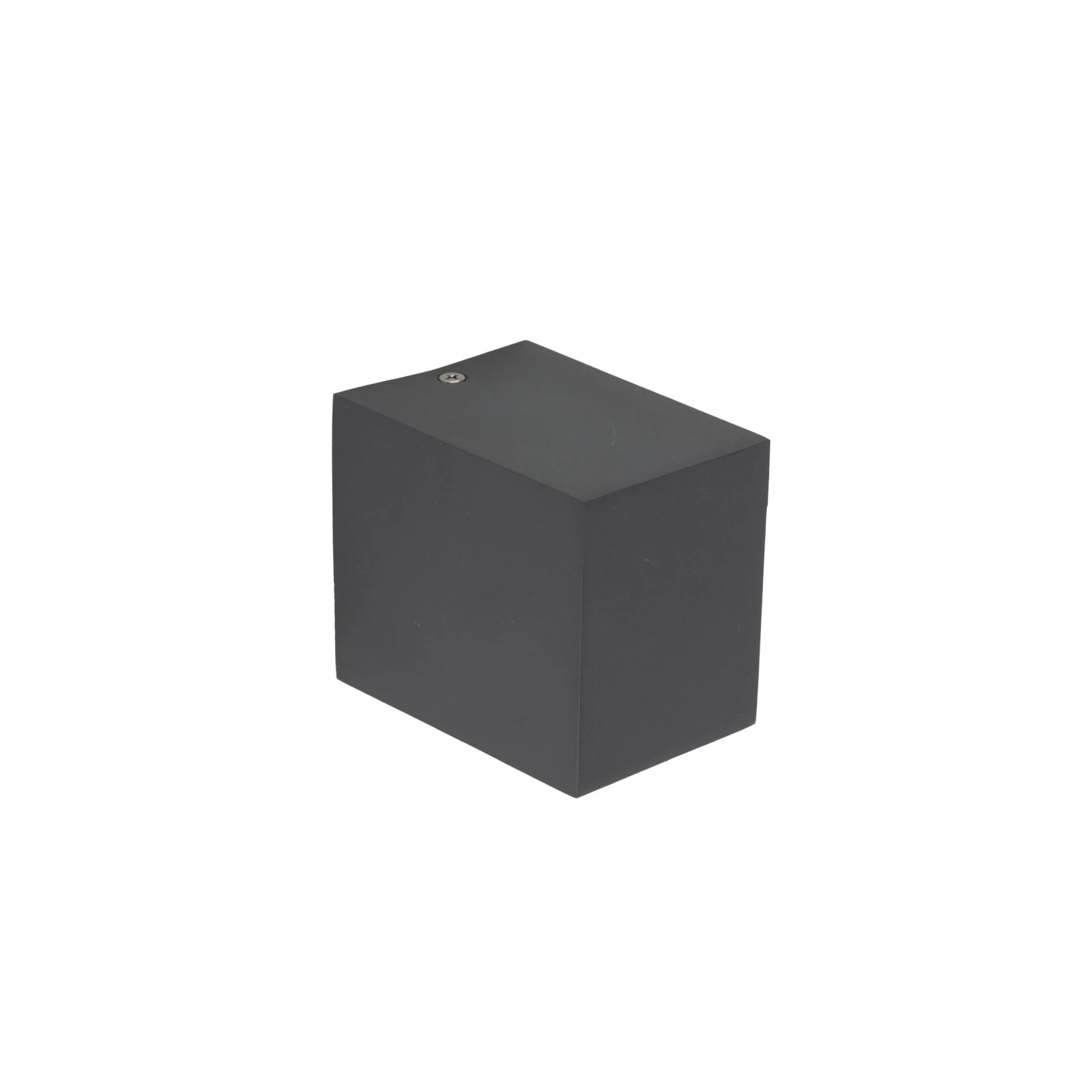 Outdoor wall light 1xGU10 – cylindrical, grey, IP44