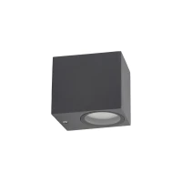 Outdoor wall light 1xGU10 – cylindrical, grey, IP44 - Image 5