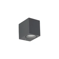 Outdoor wall light 1xGU10 – cylindrical, grey, IP44 - Image 2