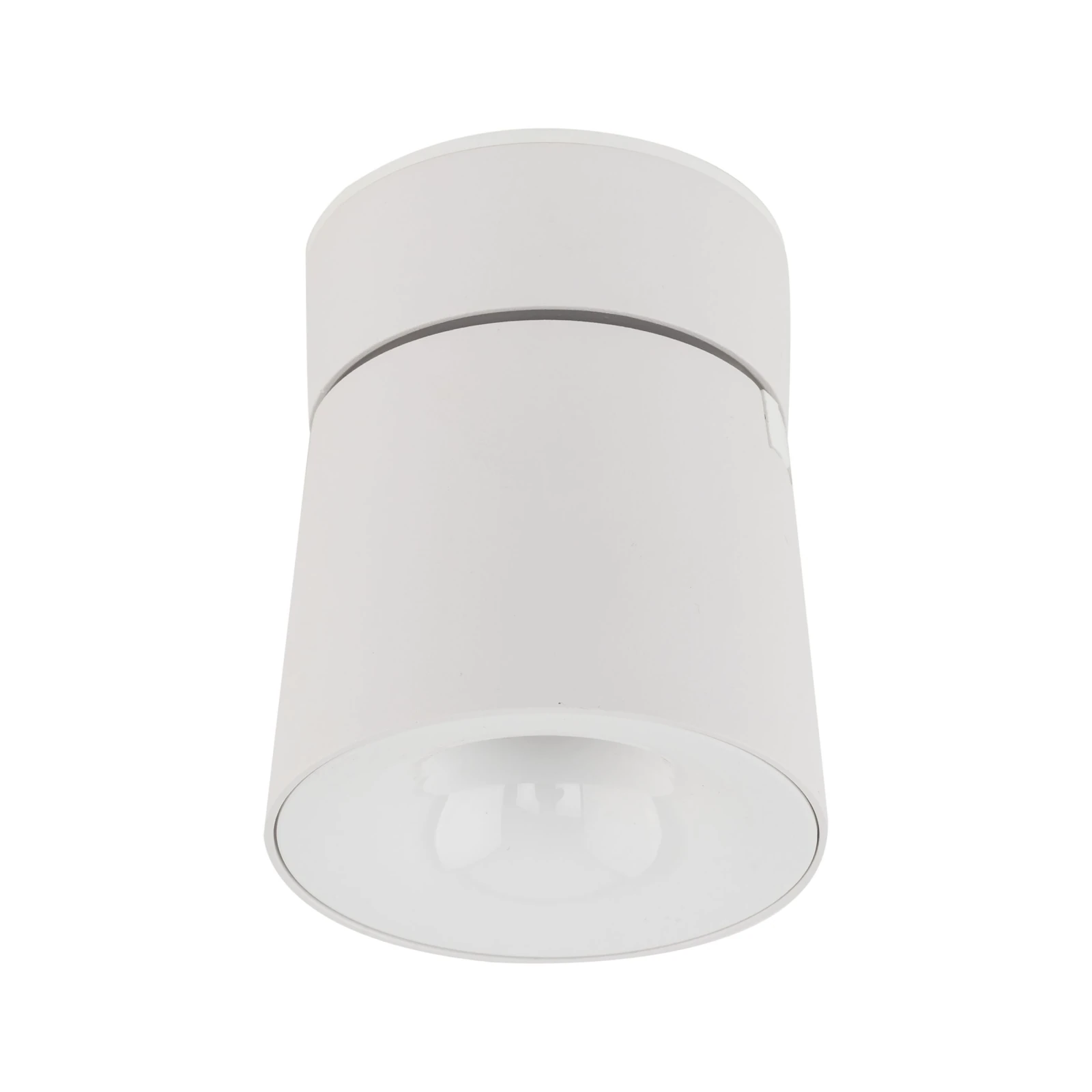 KYOTO LED ceiling light 12W – cylindrical, white, adjustable beam