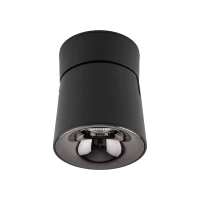KYOTO LED ceiling light 12W – cylindrical, black, adjustable beam - Image 8
