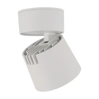 KYOTO LED ceiling light 18W – cylindrical, white, adjustable beam - Image 6